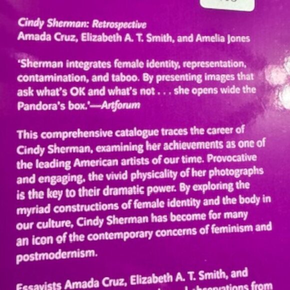Cindy Sherman Retrospective MOCA Art Book 1997 - Picture 16 of 16